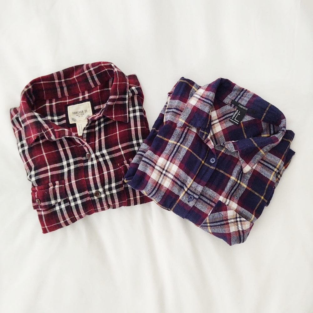 Forever 21 flannel bundle